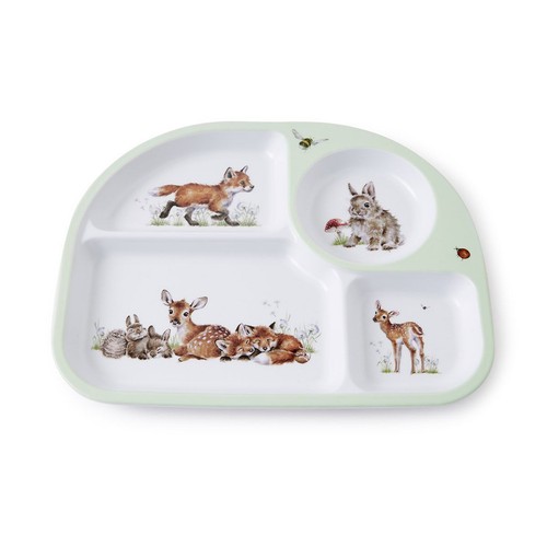 Royal Worcester Wrendale Designs Little Wren Plato Dividido y Cuenco, Juego de 2 Piezas - Imagen 3 de 4