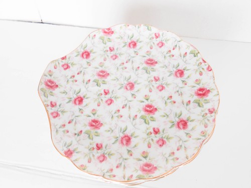 Vintage LEFTON Hand Painted China ROSE CHINTZ - Picture 13 of 15