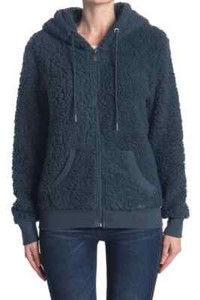 teddy fleece zip jacket