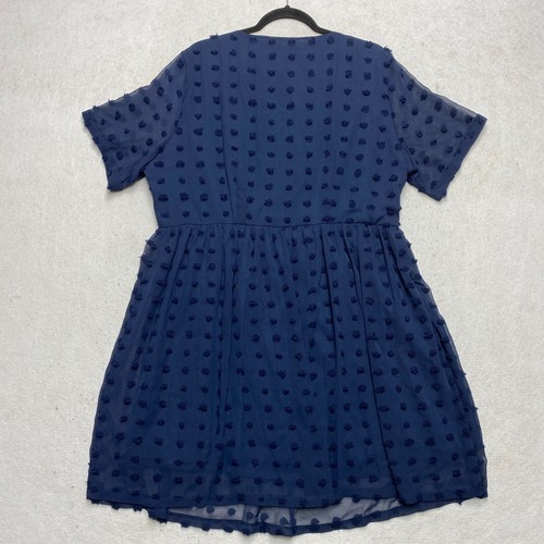 Grace Karin Dress Womens 2XL Navy Blue Long Sleeve Mini NWT - Picture 6 of 8
