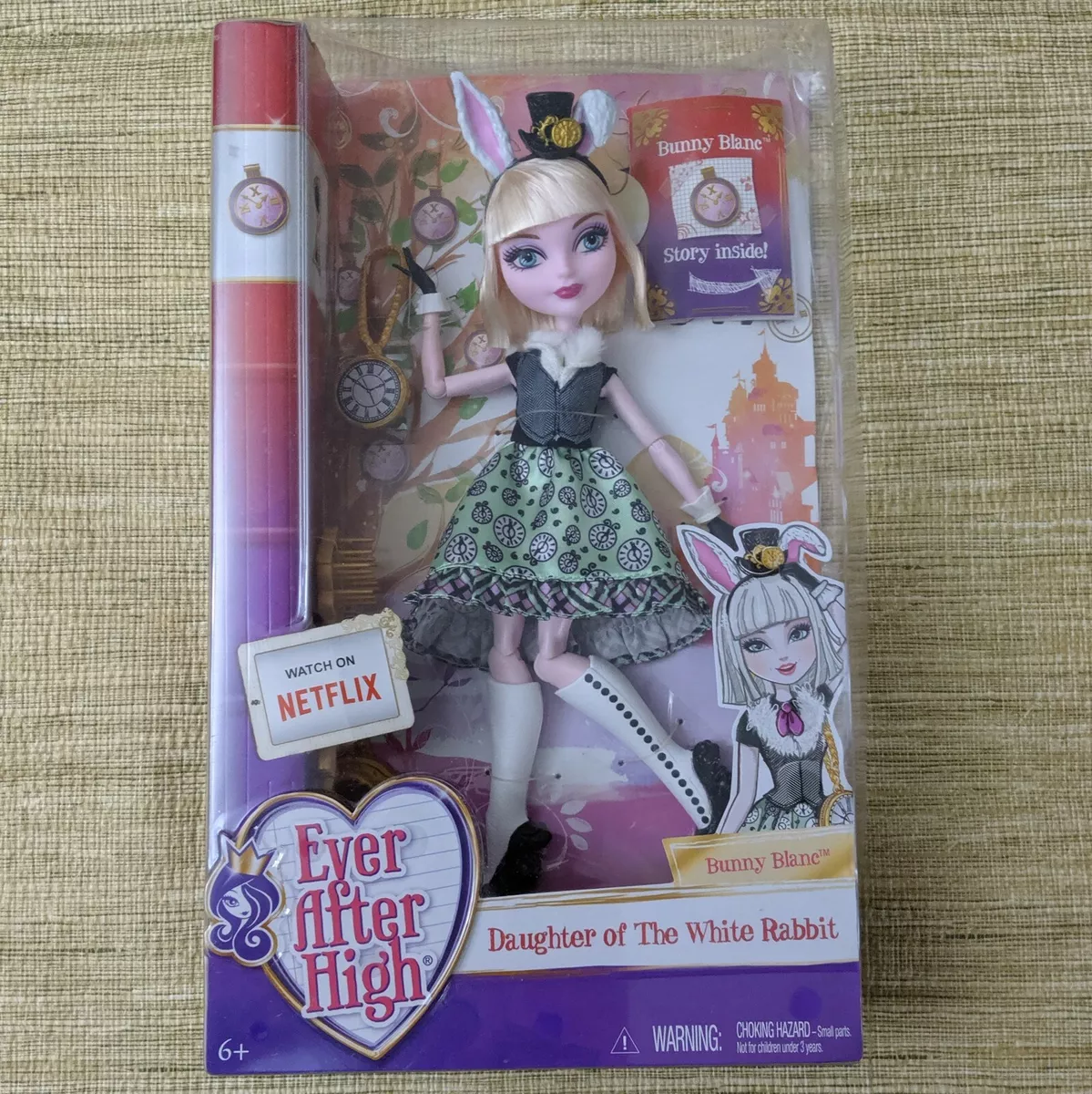 EVER AFTER HIGH BUNNY BLANC DOLL - GTIN/EAN/UPC 887961041729