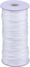 109 Yards/Roll White Braided Lift Shade Cord for Aluminum Blind Shade, Gardening