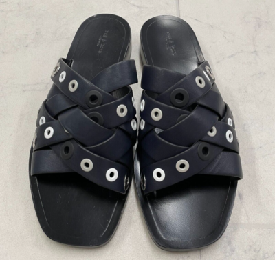 RAG & BONE NIB $350 Hartley Flat Sandals in Salute Grommet NIB $350 Rag & Bone Hartley Flat Sandal In Salute Grommet  main image 3