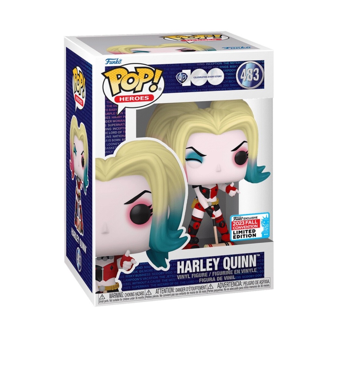 アメコミ Funko POP! Harley Quinn with Helper 357 Funko Pop Harley Quinn #483 – NYCC 2023 Fall Convention Exclusive