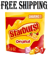 STARBURST Original Fruit Chews Chewy Summer Candy Sharing Size Bag, 15.6oz⭐️⭐️⭐️