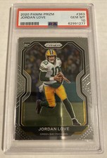 Jordan Love Packers 2020 Panini Prizm RC Rookie Card #363 PSA 10 Gem Mint 🔥📈