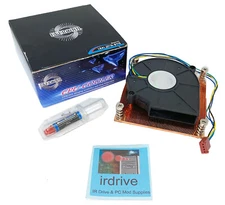 NEW Evercool 95W Intel Xeon E3 E5 1U Server CPU PWM Fan Cooler w/Copper Heatsink