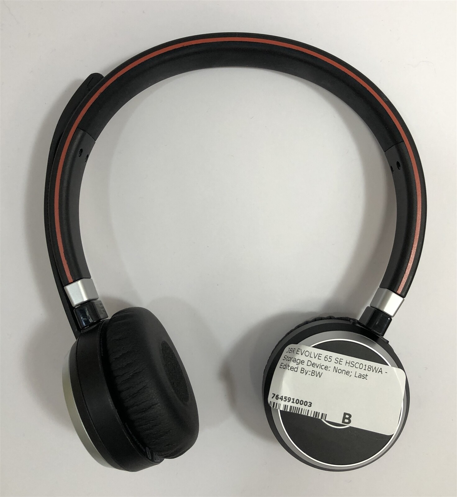 Jabra Evolve 65 Stereo Wireless Bluetooth Headset HSC018W & Case eBay