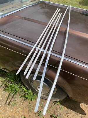 1966 Mercury Comet 2dr Upper Body Side Trim 6 Piece Set Quarter Door Fender