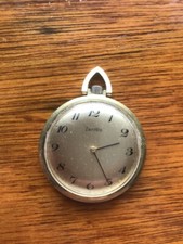 Vintage Mens Zentra Pocket Watch
