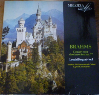 LEONID KOGAN - KONDRASHIN / BRAHMS violin concerto / MELODIA | eBay