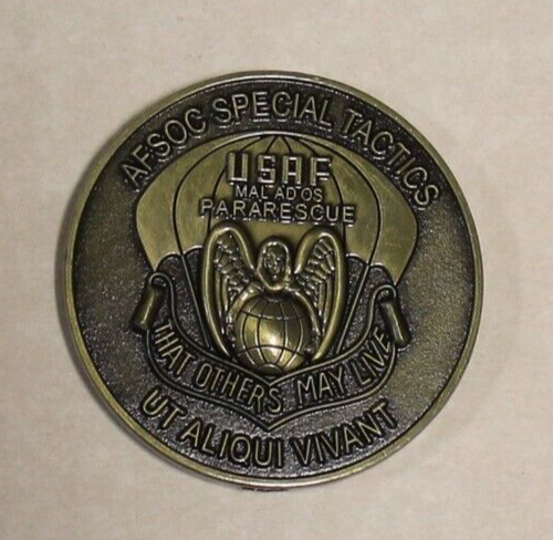 Special Tactics Combat Control Team / Pararescue Air Force Challenge Coin PJ CCT - 第 2/5 張圖片