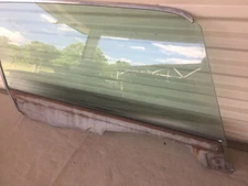 65-66 Ford Mustang Coupe Door Glass Sun-X RIGHT Date 4J Carlite #3230/3442