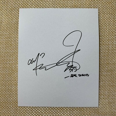 BTS JIMIN [Young Forever] Official Polaroid PC, Special Album