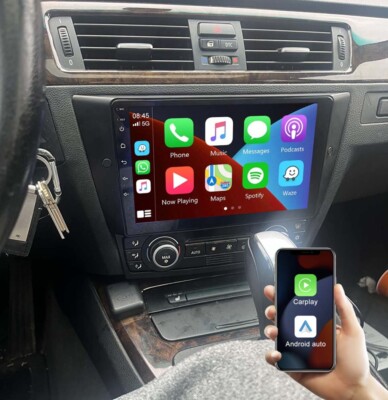 Für BMW E90/E92/E93 2005-2012 9'' Android 13 Autoradio CarPlay GPS DSP + Kamera