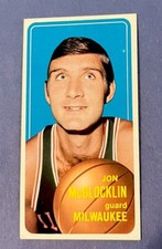 1970 Topps Basketball Jon  McGlocklin  139 EX -Mt (No Creases No Wrinkles)