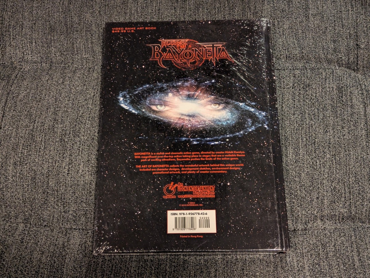 The Eyes of Bayonetta: Art Book and DVD - USA Hardcover - New