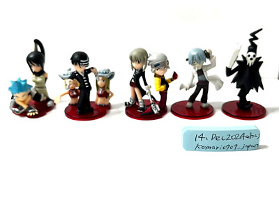 Soul eater figure collection 8 complete set fire force maka black
