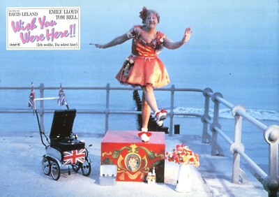 WHISH YOU WERE HERE !!: 1 ORIGINAL- AUSHANGFOTO (21x29cm) EMILY LLOYD -5-