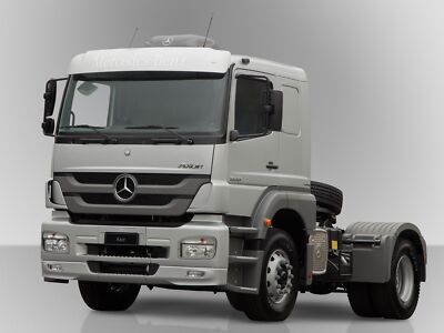 Cars 2010 mercedes benz axor 1933 semi Desk Mat Stitched