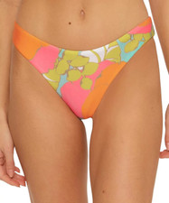 NWT- Trina Turk 'Playa De Flor' Reversible Floral Bikini Bottom, Multi - Size 14