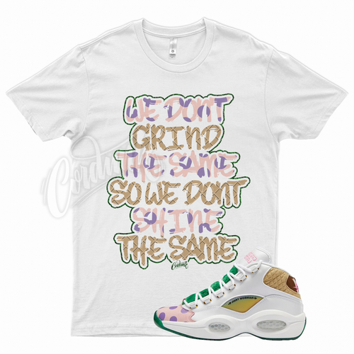 White GRIND T Shirt for Mid Question 