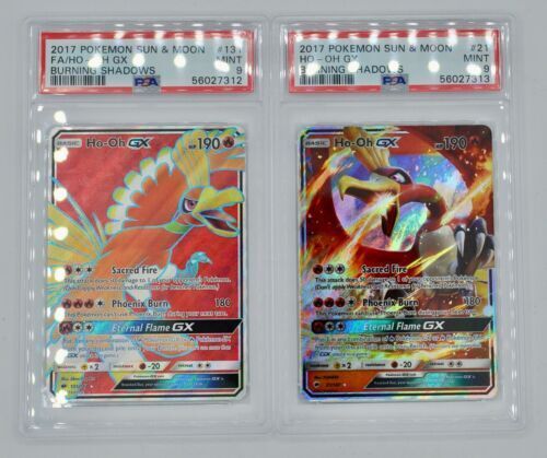 Ho-Oh GX - 21/147 - Burning Shadows – Card Cavern Trading Cards, LLC