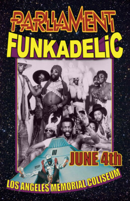 PARLIAMENT FUNKADELIC REPLICA 1977 CONCERT POSTER | eBay