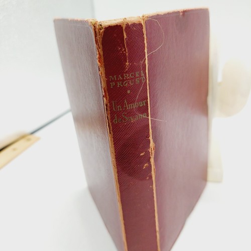 Antique Un Amour De Swann By Marcel Proust 1919 Hardcover READ - Picture 4 of 15