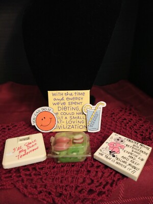 Motivational Fridge Magnets for Dieting (ugh). Cute! 6 set!