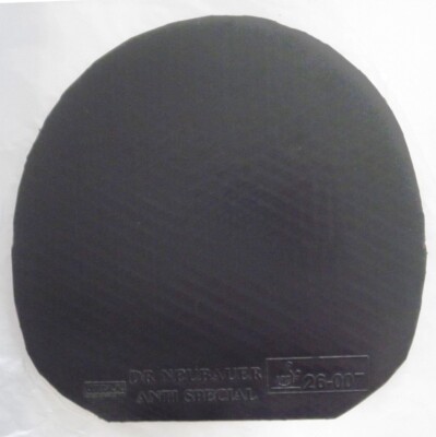 Dr. Neubauer Anti special 1,8 cm schwarz 15 x 15,25 cm Antitop Tischtennis Noppe
