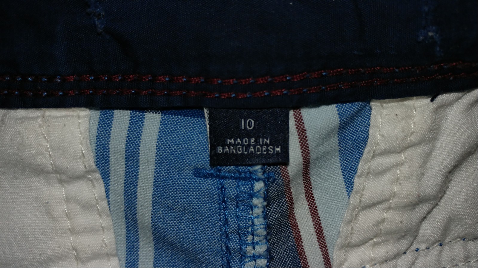 2ps Tommy HILFIGER BOYS PLAID SHORTS  Size 10 image 6