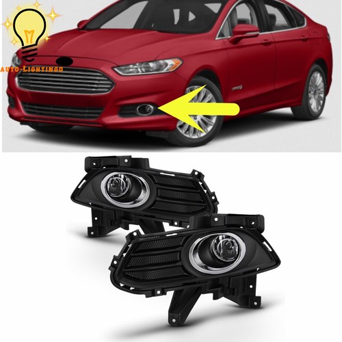 Driverandpassenger Side Fog Lights Lamps Wswitch Kits For 2013 2016 Ford 