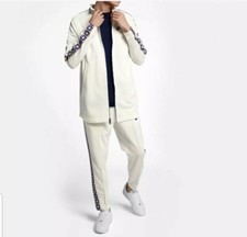 nike taped side stripe tracksuit