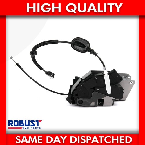 FOR FORD TRANSIT CUSTOM 2012 ON FRONT LEFT DOOR LOCK LATCH MECHANISM WITH CABLES - Picture 3 of 16