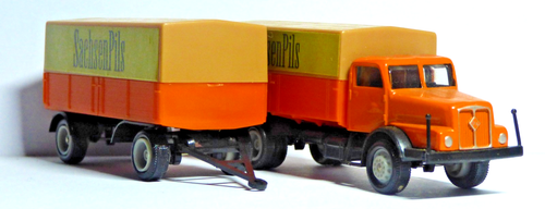 Rarität ,1:87, IFA H6 Nostalgie HZ, Sachsen Pils ,Nr.O005 ,Sammlung, Auflösung - Bild 3 von 4