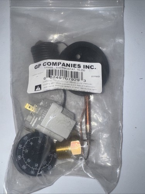 #ad #ad GP 100995 Panel Mount Probe Style Thermostat 70º 250º 25 AMP 6000 PSI $38.00