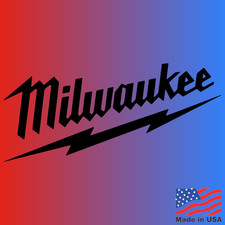 Milwaukee Logo Vinyl Decal - Many Colors Available - Free Shipping