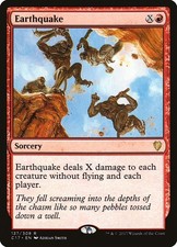 Earthquake Commander 2017 MTG 137 NM