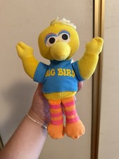 TYCO Sesame Street BIG BIRD 8" Plush Stuffed Animal 1998