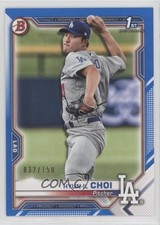 2021 Bowman Prospects Blue Border 32/150 Hyun-il Choi #BP-130 0q3