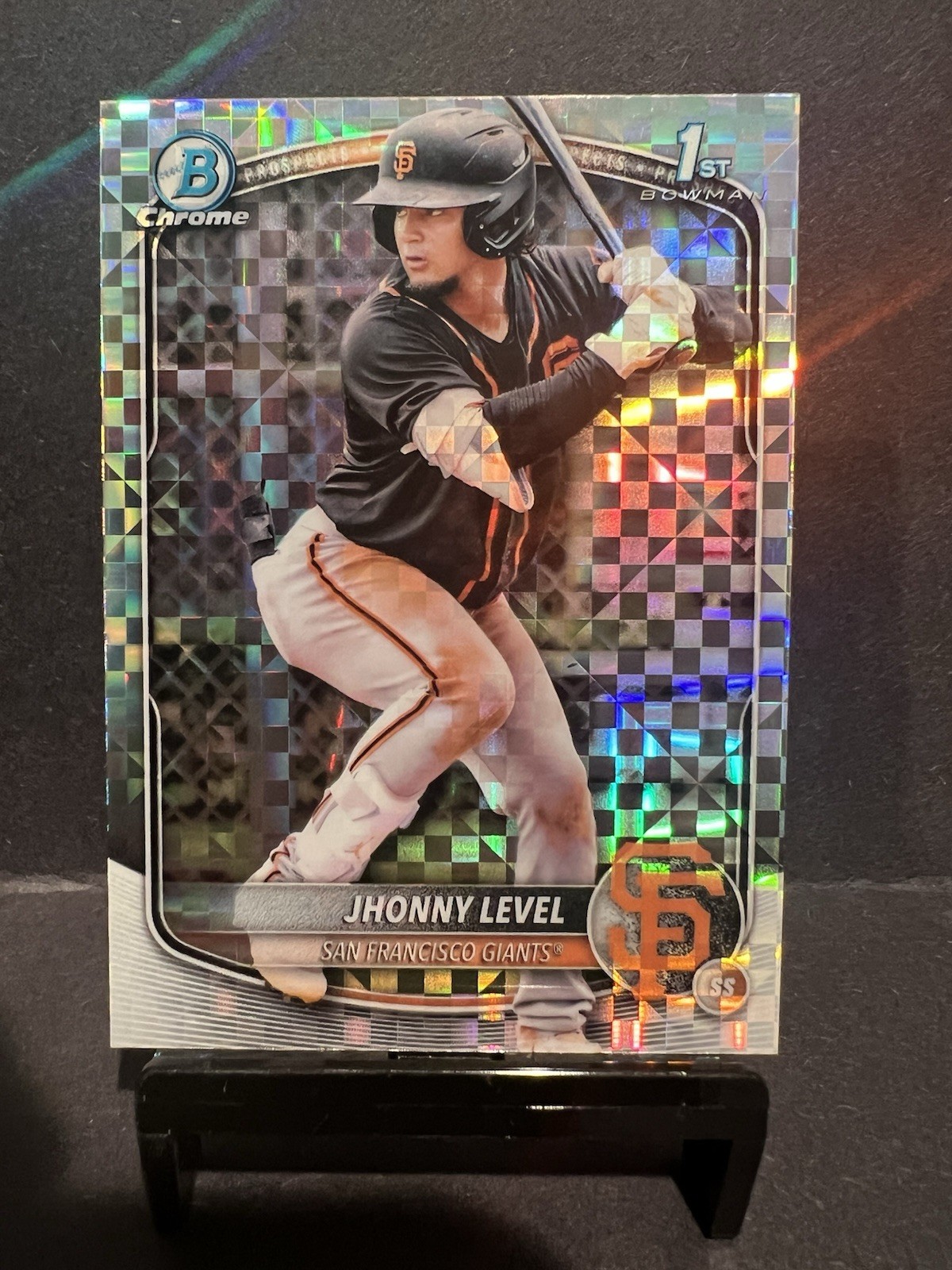 2025 Bowman - Chrome Prospects Jhonny Level #BCP-147 X-Fractor (RC)
