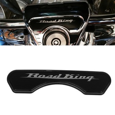 Black Handlebar Medallion Insert Fit For Harley Road King 2008-Up Special FLHRXS