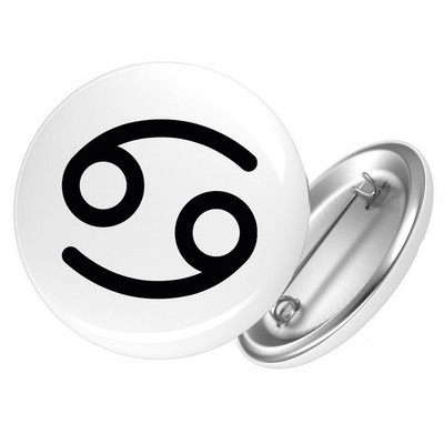 Button Krebs Sternzeichen Zeichen Geschenkidee Krebs Geschenk Präsent Mitbringse