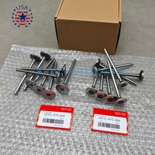 Oem Intake Exhaust Valves For 90-01 Honda Crv Acura Integra B18a1 B18b1 B20z2 Oem Intake Exhaust Valves For 90-01 Honda Crv Acura Integra B18a1 B18b1 B20z2