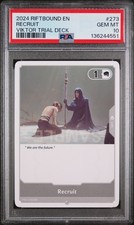 2024 RIFTBOUND: LEAGUE OF LEGENDS VIKTOR TRIAL DECK #273 RECRUIT PSA 10