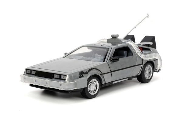Jada Toys 253255038 Time Machine Back To The Future 1, 1:24, Silber-image