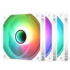 120mm ARGB CPU Fan 1500RPM Quiet 4pin PWM Cooling - 3 Pack Bundle