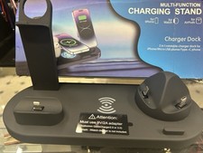 Multi-Function Charging Stand For iPhone, Android, Watch, 3 In 1 Charger Dock