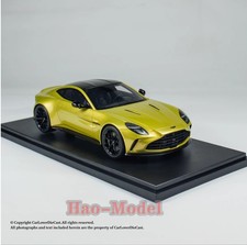 GT Spirit 1/18 Aston Martin Vantage Coupe Resin Diecast Model Car Gifts Yellow